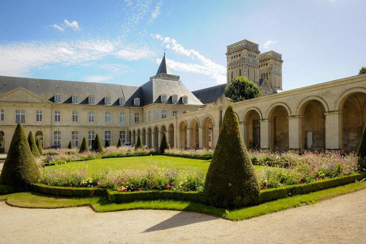 Charmant Appartement Proche De L'Abbaye-Aux-Dames Caen Exterior foto